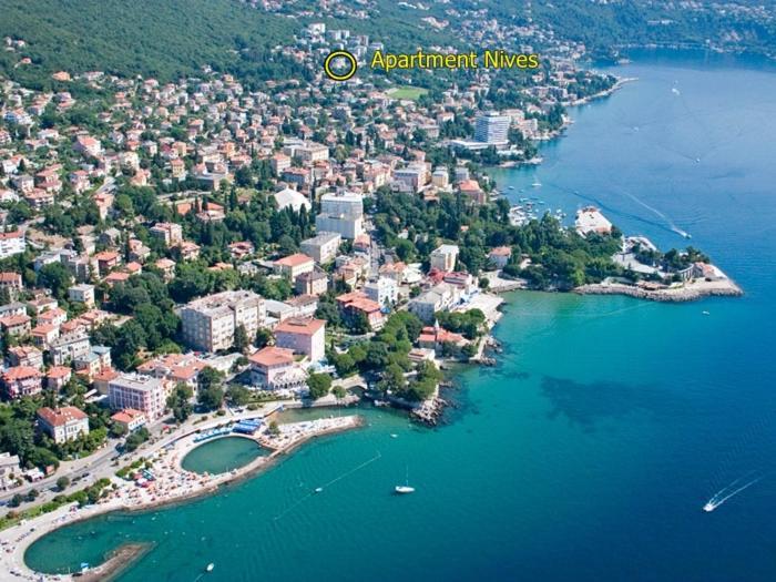 Apartment Nives Opatija Eksteriør bilde
